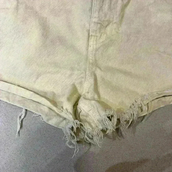 Zara yellow tye dye shorts - Picture 3 of 11